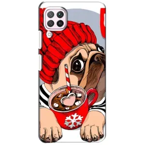 Чехлы с собаками для Huawei P40 Lite (VPrint) (Собачка в шапке)