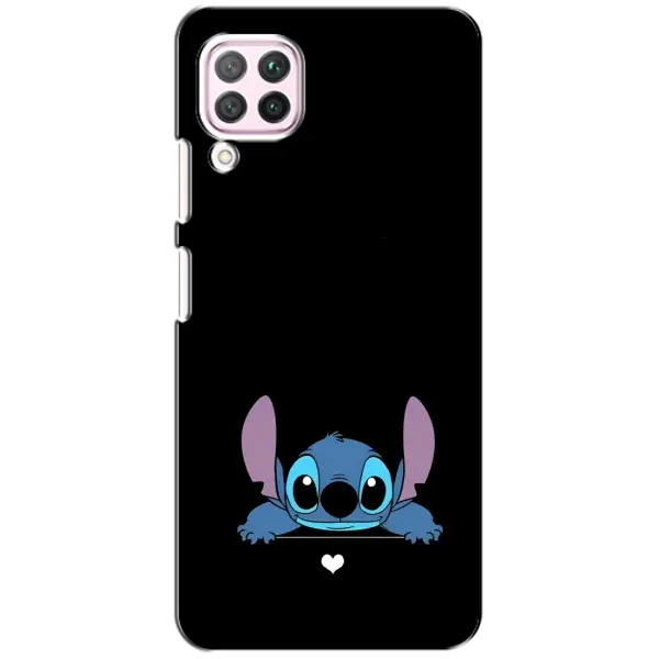 Чохол з принтом «Стіч на чорному» для Huawei P40 Lite