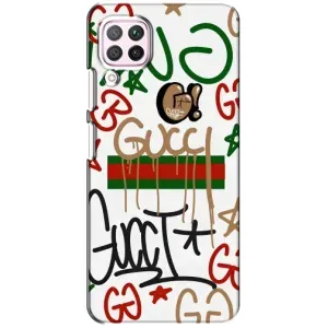 Брендновые Чехлы для Huawei P40 Lite - (PREMIUMPrint) (Стиль GUUCI)