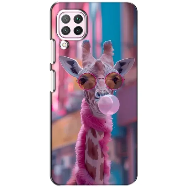 Чехол с принтом «Стильный жирав» для Huawei P40 Lite