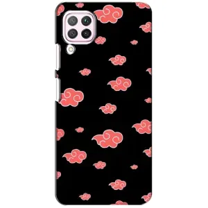 Чехлы Персонажи Аниме Наруто для Huawei P40 Lite (AlphaPrint) (Тучки Аниме)