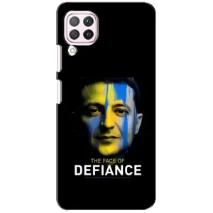 Чехол для Huawei P40 Lite (AlphaPrint - с принтом Зеленского) (В. Зеленский)