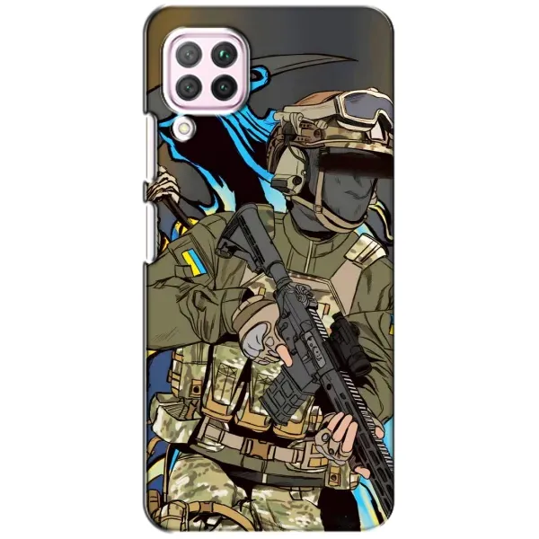 Чохол з принтом «Воїн ЗСУ» для Huawei P40 Lite
