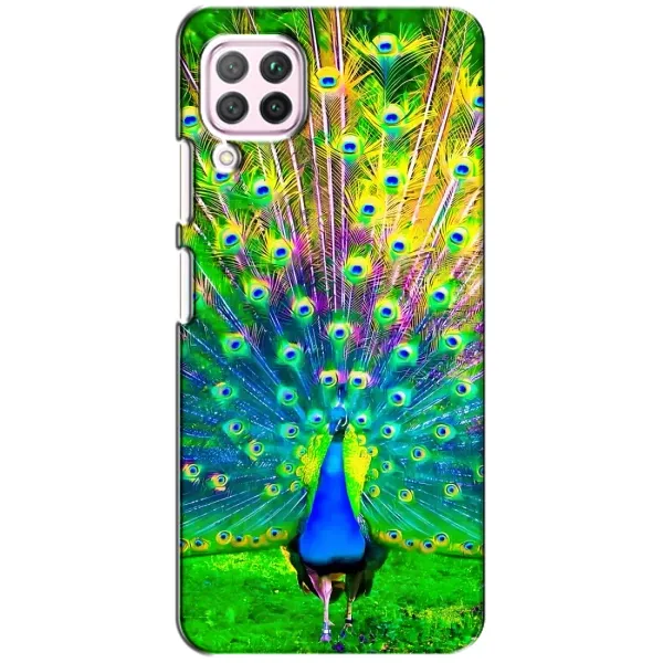 Чехол с принтом «Яркий Павлин» для Huawei P40 Lite Чехол с принтом «Яркий Павлин» для Huawei P40 Lite