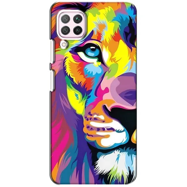 Чохол з принтом «Яскравий Лев» для Huawei P40 Lite Чохол з принтом «Яскравий Лев» для Huawei P40 Lite