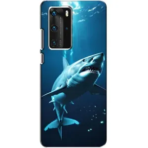 Чохол з картинкою 'Хижаки' для Huawei P40 Pro (Акула під водою)