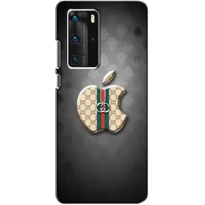 Чохли GUCCI для Хуавей П40 Про (AlphaPrint) (Apple gucci)