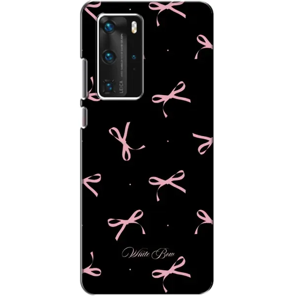 Чехол с принтом «Банты на черном» для Huawei P40 Pro