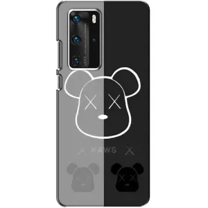 Чехлы для Huawei P40 Pro - Bearbrick Louis Vuitton (PREMIUMPrint) (БеарБрик глаза)