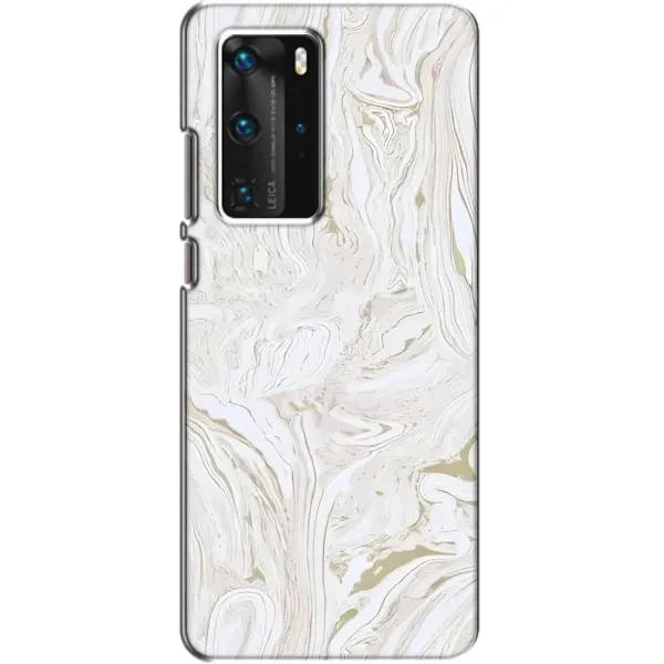 Чехол с принтом «Белый мрамор» для Huawei P40 Pro Чехол с принтом «Белый мрамор» для Huawei P40 Pro
