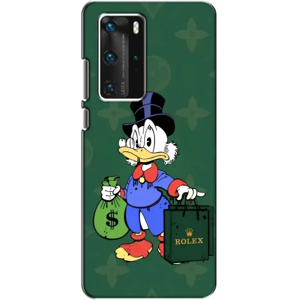 Чехол с принтом «Богатая Утка» для Huawei P40 Pro