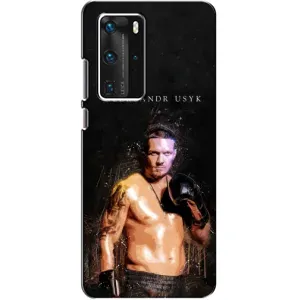 Чохол з картинкою Олександр Усик для Huawei P40 Pro (Боксер Олександр Усик)