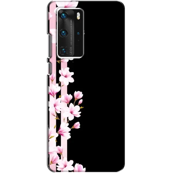 Чехол с принтом «Цветочки» для Huawei P40 Pro