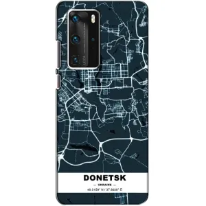Чехлы для Хуавей П40 Про Города Украины (Донецк)