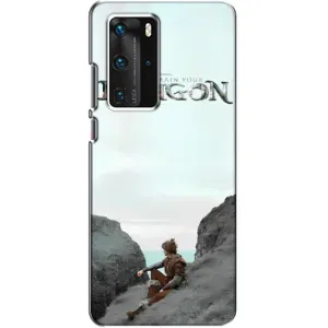 Чохол як приборкати дракона на Huawei P40 Pro (Дракон лого)
