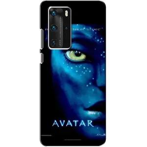 Чехлы с фильма АВАТАР для Huawei P40 Pro (AlphaPrint) (глаз Аватара)