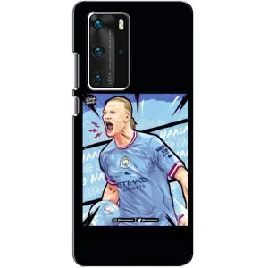Чехлы с футболистом Ерлинг Холанд для Huawei P40 Pro (AlphaPrint) (гол Эрлинг Холланд)