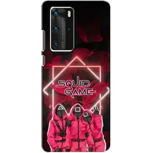 Чохол Гра в кальмара для Huawei P40 Pro (Охоронці Гра кальмара)