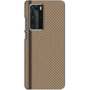Чохли GUCCI для Хуавей П40 Про (AlphaPrint) (Гуччі полоса)