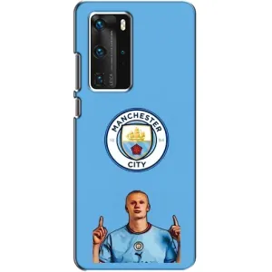 Чехлы с футболистом Ерлинг Холанд для Huawei P40 Pro (AlphaPrint) (Холанд Манчестер Сити)
