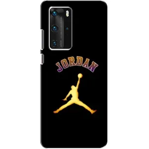 Чохли для Huawei P40 Pro - з картинкою JORDAN (AlphaPrint) (Jordan Gold)