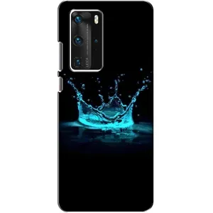 Чехол с Короной Хуавей П40 Про - (AlphaPrint) (Капля короны)