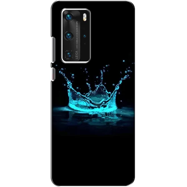 Чохол з принтом «Крапля корони» для Huawei P40 Pro
