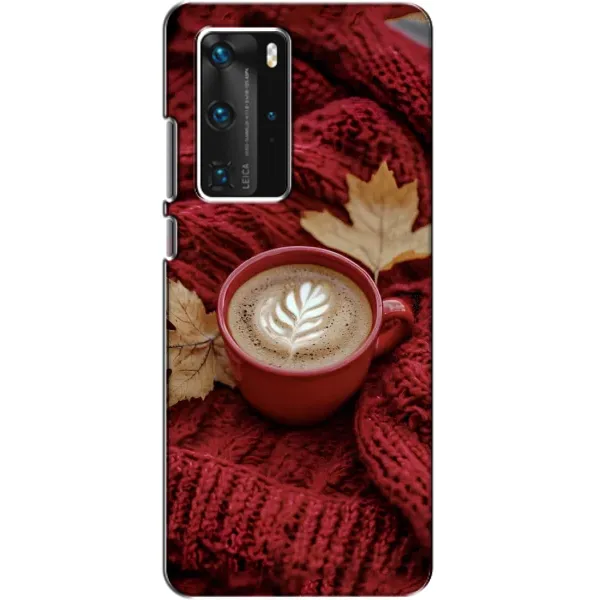 Чехол с принтом «Кофе на пледе» для Huawei P40 Pro