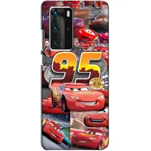 Силіконовий чохол Маквін для Huawei P40 Pro (Колаж Блискавка Маквін)