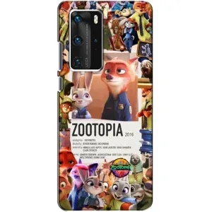 Чохол Зоотрополіс на Huawei P40 Pro (Постер Зоотрополіс)