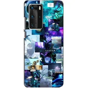 Чехлы с фильма АВАТАР для Huawei P40 Pro (AlphaPrint) (коллаж Аватар)