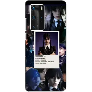 Чохли Венсдей на Huawei P40 Pro Уенсдей (AlphaPrint) (колаж Венздей)