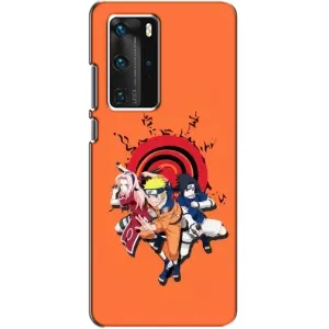 Naruto Anime Чехлы для Хуавей П40 Про (AlphaPrint) (команда Наруто)