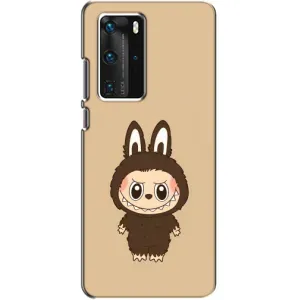Чохол з Лабубу на Huawei P40 Pro (Bored Ape в червоному)