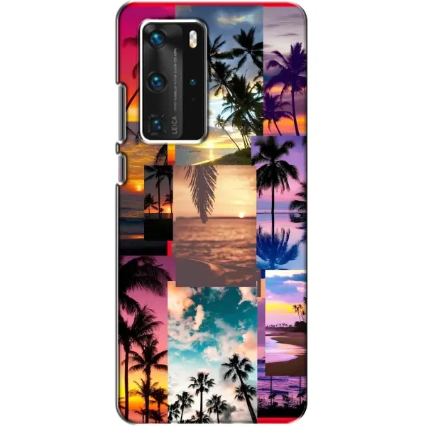 Чехол с принтом «Летний отпуск» для Huawei P40 Pro
