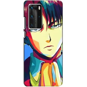 Чохли Персонажі Аніме Наруто для Huawei P40 Pro (AlphaPrint) (Леві Аккерман)