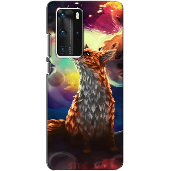 Чохол з принтом «Лисичка в космосі» для Huawei P40 Pro Чохол з принтом «Лисичка в космосі» для Huawei P40 Pro