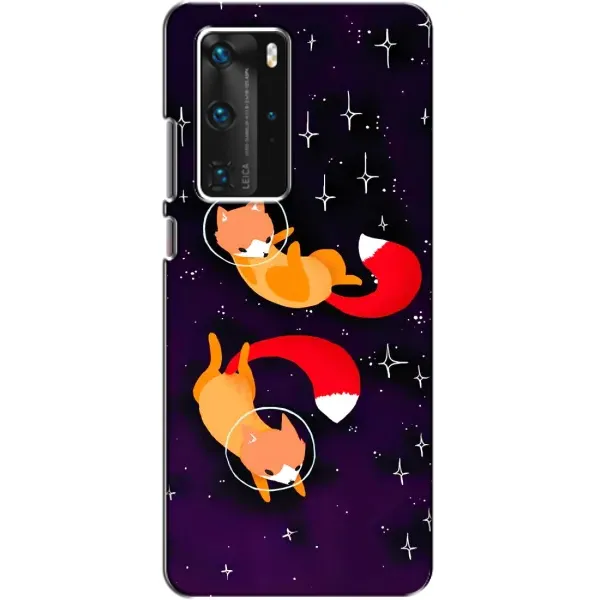 Чохол з принтом «Лисички космонавти» для Huawei P40 Pro Чохол з принтом «Лисички космонавти» для Huawei P40 Pro