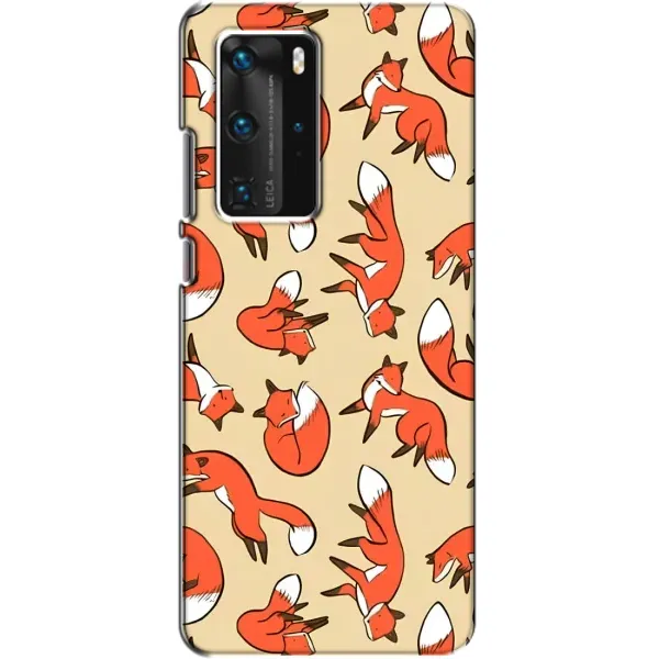Чохол з принтом «Лисички» для Huawei P40 Pro Чохол з принтом «Лисички» для Huawei P40 Pro