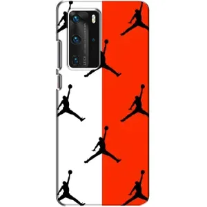 Чохли для Huawei P40 Pro - з картинкою JORDAN (AlphaPrint) (Лого Джордан)