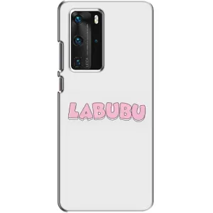 Чохол з Лабубу на Huawei P40 Pro (Лого Лабубу)