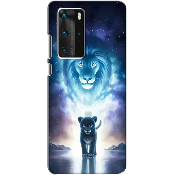 Чохол з принтом «Маленький лев» для Huawei P40 Pro