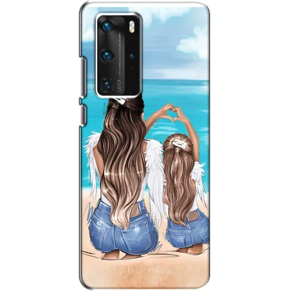 Чехол с принтом «Мама с доченькой» для Huawei P40 Pro Чехол с принтом «Мама с доченькой» для Huawei P40 Pro