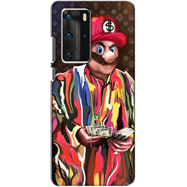 Чехол с принтом «Mario LV» для Huawei P40 Pro