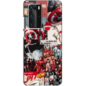 Чохол МАРВЕЛ для Хуавей П40 Про (AlphaPrint) (Марвел Комикс)