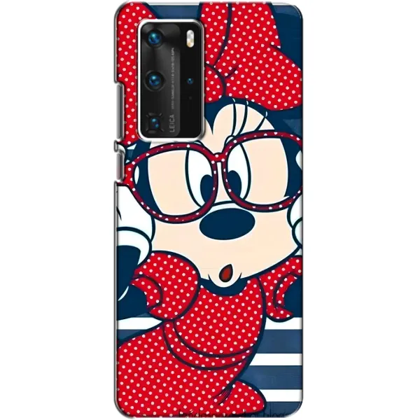 Чехол с принтом «Маус в очках» для Huawei P40 Pro