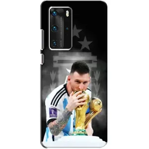 Чехлы для Huawei P40 Pro (Leo чемпион) (AlphaPrint) (Месси Чемпион)