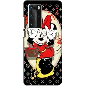 Чехол Disney Mouse Huawei P40 Pro (PREMIUMPrint) (Минни peace)