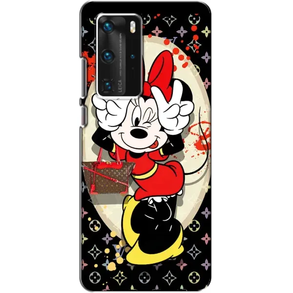 Чехол с принтом «Минни peace» для Huawei P40 Pro