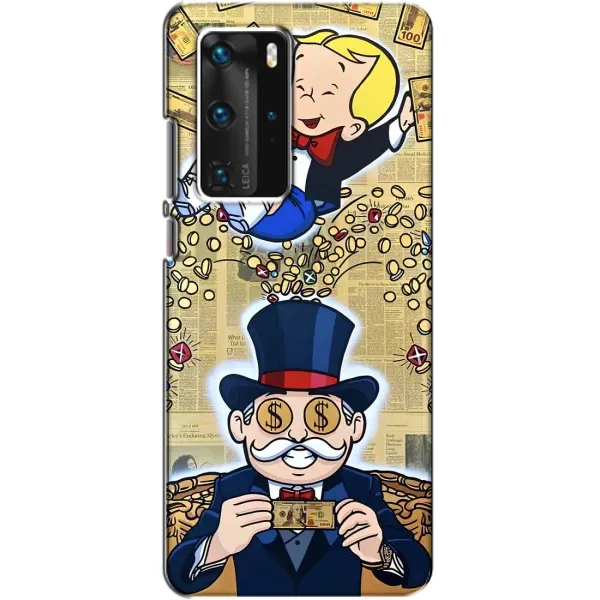 Чохол з принтом «Монополія Мен» для Huawei P40 Pro